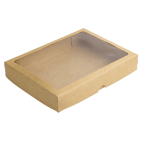 Caixa Retangular 19x25x4 Kraft Visor (S9) C/ 10 Un Assk
