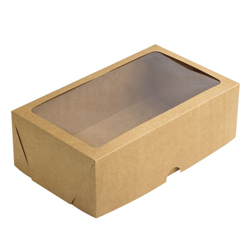 Caixa Retangular 25x15x8 Kraft Visor (S17) C/ 10 Un Assk