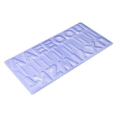 Forma Simples Placa Afabeto 02 (*853) Porto Formas