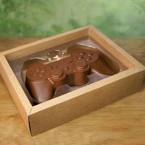 Caixa Controle Game C/ Berço 1 Cava Kraft C/ 5 Un (597-K) Crystal For