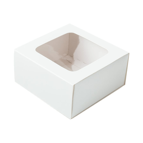 Caixa Gaveta 8x8x4 Branca Visor (N 1) C/ 10 Un Assk