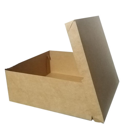 Caixa Bolo Kraft S/ Visor 40x40x16 Cm (4040160105) Un Agabox