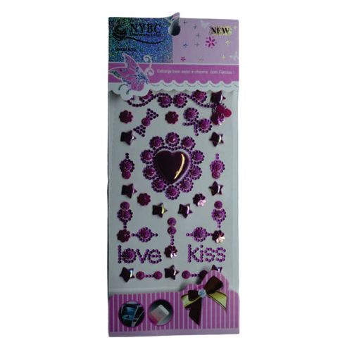 Cartela De Adesivo Mixer 29 Cor 109 Pink Nybc