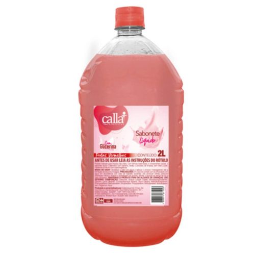 Sabonete Liquido Frutas Vermelhas Calla 2l Tupi
