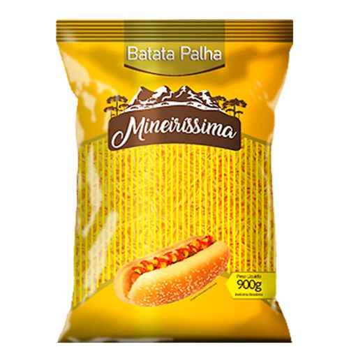 Batata Palha 900 Gr Mineirissima