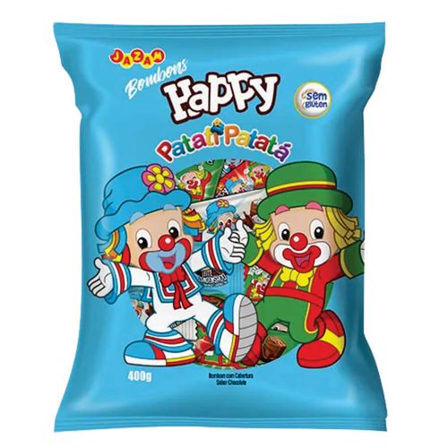 Bombom Sortido Patati Patata 400gr 50un Jazam