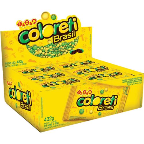 Coloreti Brasil Display C/ 36 X 11gr