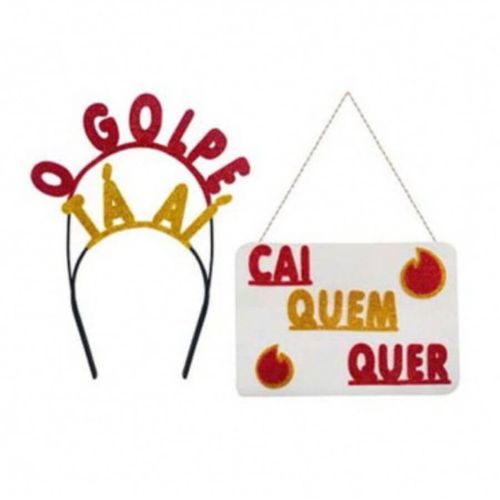 Kit Carnaval O Golpe Ta Ai Grintoy