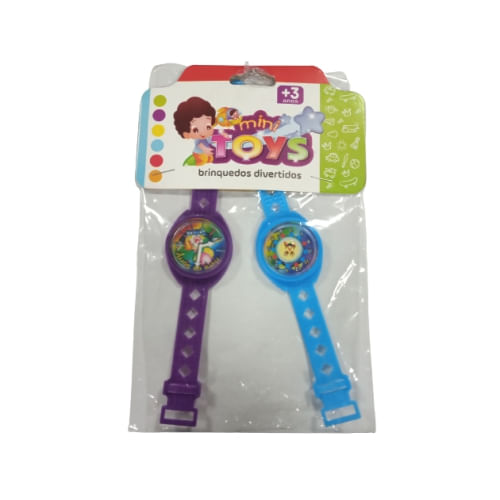 Relogio Redondo 2un Mini Toys