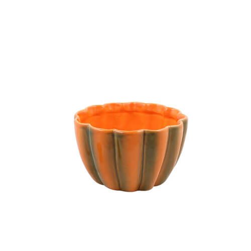 Bowl Moranga Medio Laranja Ceramica A10 X L17 Cm Elaine