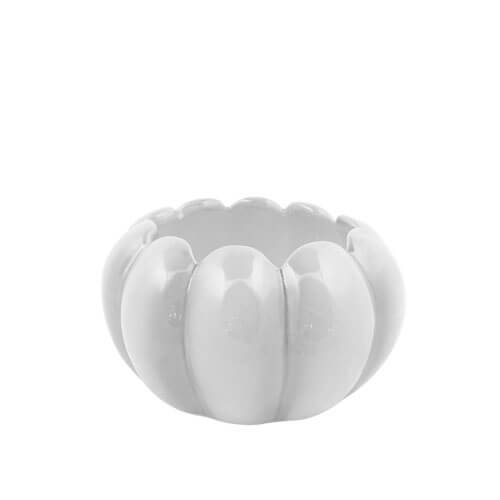 Moranga Grande S/ Tampa Branca Ceramica A24 X L13 Cm Elaine