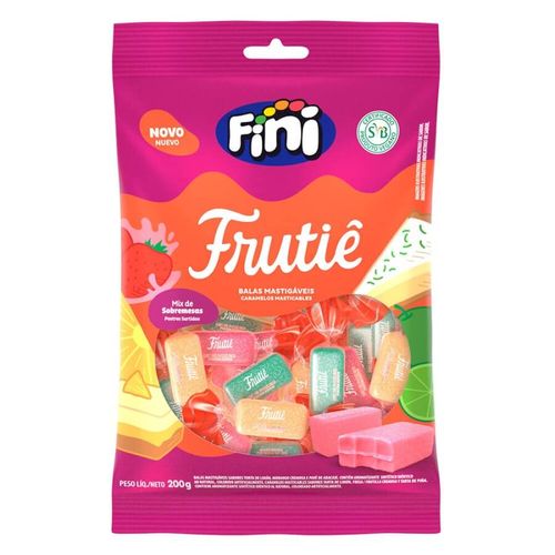 Bala Frutie Sobremesas 200 Gr Fini