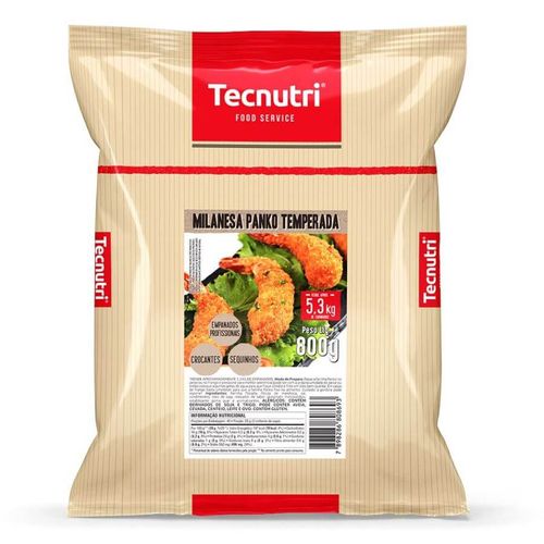 Mistura Milanesa Panko 800 Gr Tecnutri