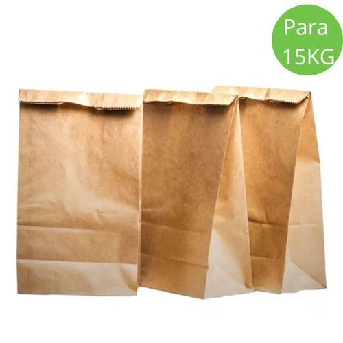 Saco Delivery Sos 15 Kg Liso 24x12x36cm C/ 100 Un