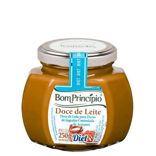 Doce De Leite Diet 250 Gr Bom Principio