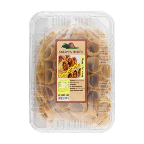 Canudinho P/ Recheio 200gr Gostinho Mineiro