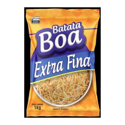 Batata Palha Ex Fina 1kg Boa