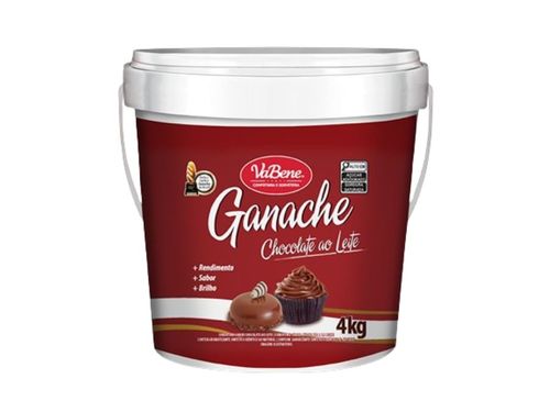 Ganache Ao Leite 4 Kg Vabene