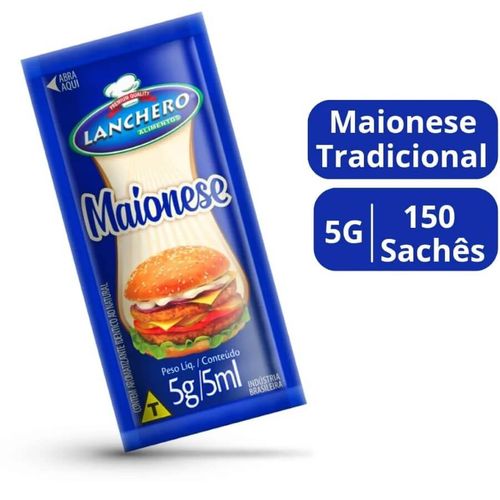 Maionese Sachet 150x5 Gr Lanchero
