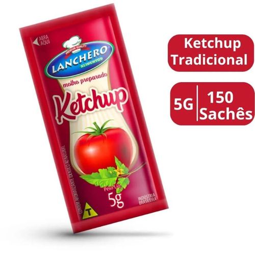 Ketchup Sachet 150x5 Gr Lanchero