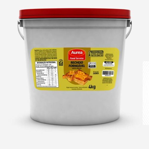 Recheio Forneavel De Abacaxi 4.0 Kg Áurea