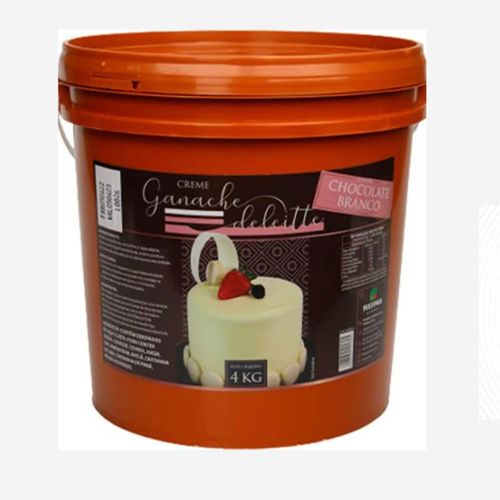 Ganache Branco 4kg Diehl Chocolates