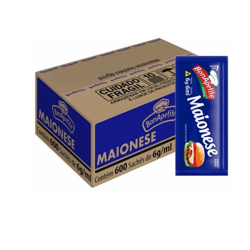 Maionese Sachet 600x5 Gr Bonapetite Lanchero