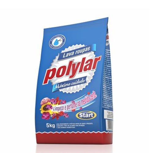 Sabão Em Pó Polylar Pct 5 Kg Start