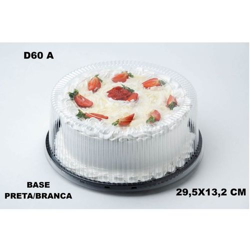 Emb. P/ Bolo D60 A 29,5x13,2cm C/ 10 Un Dona Rita