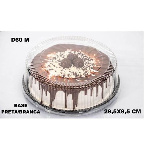 Emb. P/ Bolo D60 M 29,5x9,5cm C/ 10 Un Dona Rita