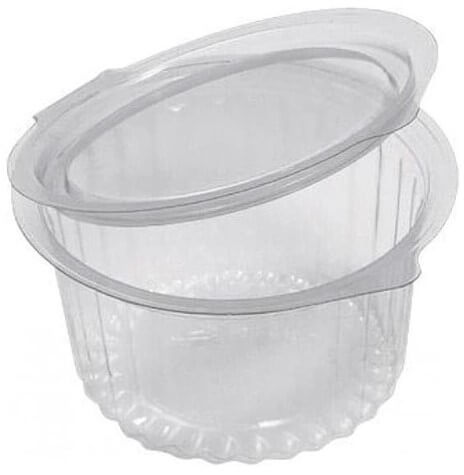 Pote Redondo Tampa Articulada 350 Ml D750p C/ 20 Un Dona Rita