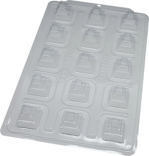 Forma Silicone Bolo Quadrado Pequeno Sp 9686 (*3576) Bwb