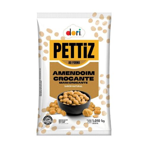 Amendoim Pettiz Natural Crocante 1 Kg Dori