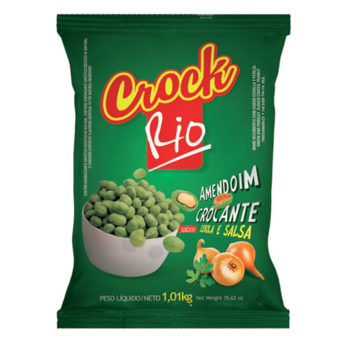 Amendoim Crokrio Cebola/Salsa 1kg Moreninha Do Rio