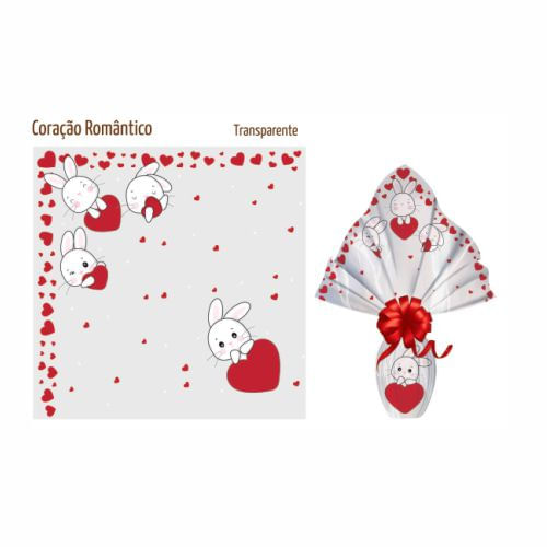 Envelope P/ Ovo 37,5x37,5 Incolor (410100044) Cromus