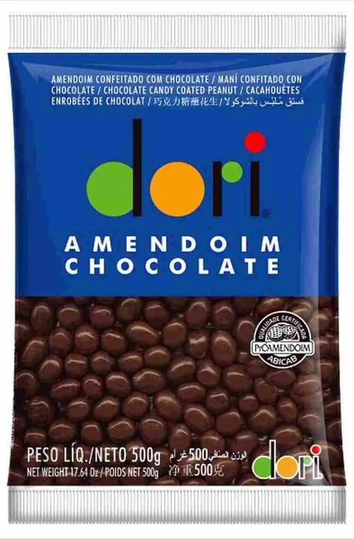 Amendoim Chocolate 500 Gr Dori