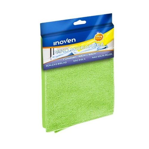 Pano Microfibra Verde 40x60mt Un Inoven