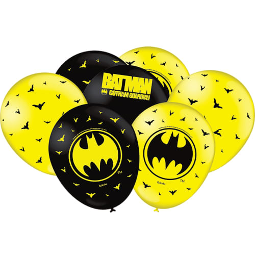 Balão Especial Batman Geek C/ 25 Un Festcolor