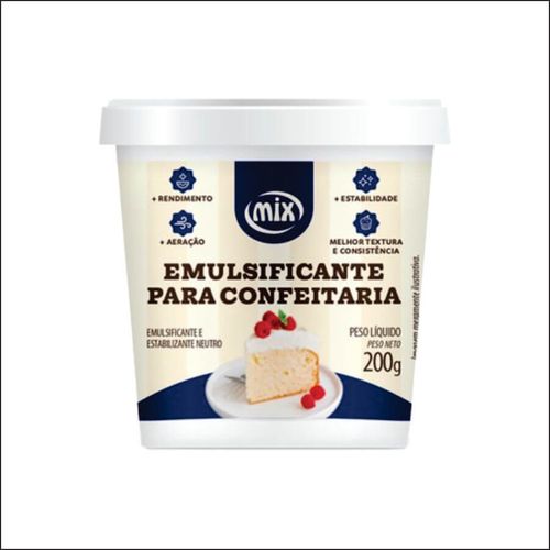 Emulsificante P/ Confeitaria 200 Gr Mix