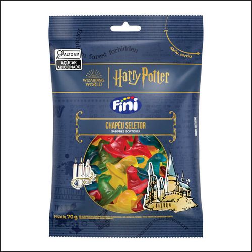 Bala Harry Potter Chapeu Seletor 70 Gr Fini