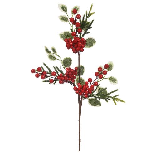 Haste Natal Pick Berry 48 Cm Vermelho (48938001) Florearte