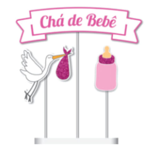 Topo E.V.A Cha De Bebe Menina (Cb2002) Grintoy