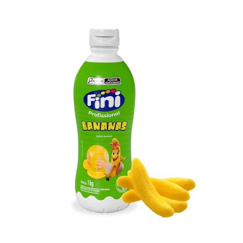 Cobertura Sorvete Banana 1kg Fini