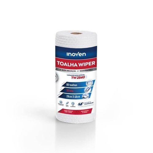 Toalha Wiper Tw2840 28x40cm C/ 88 Panos Inoven